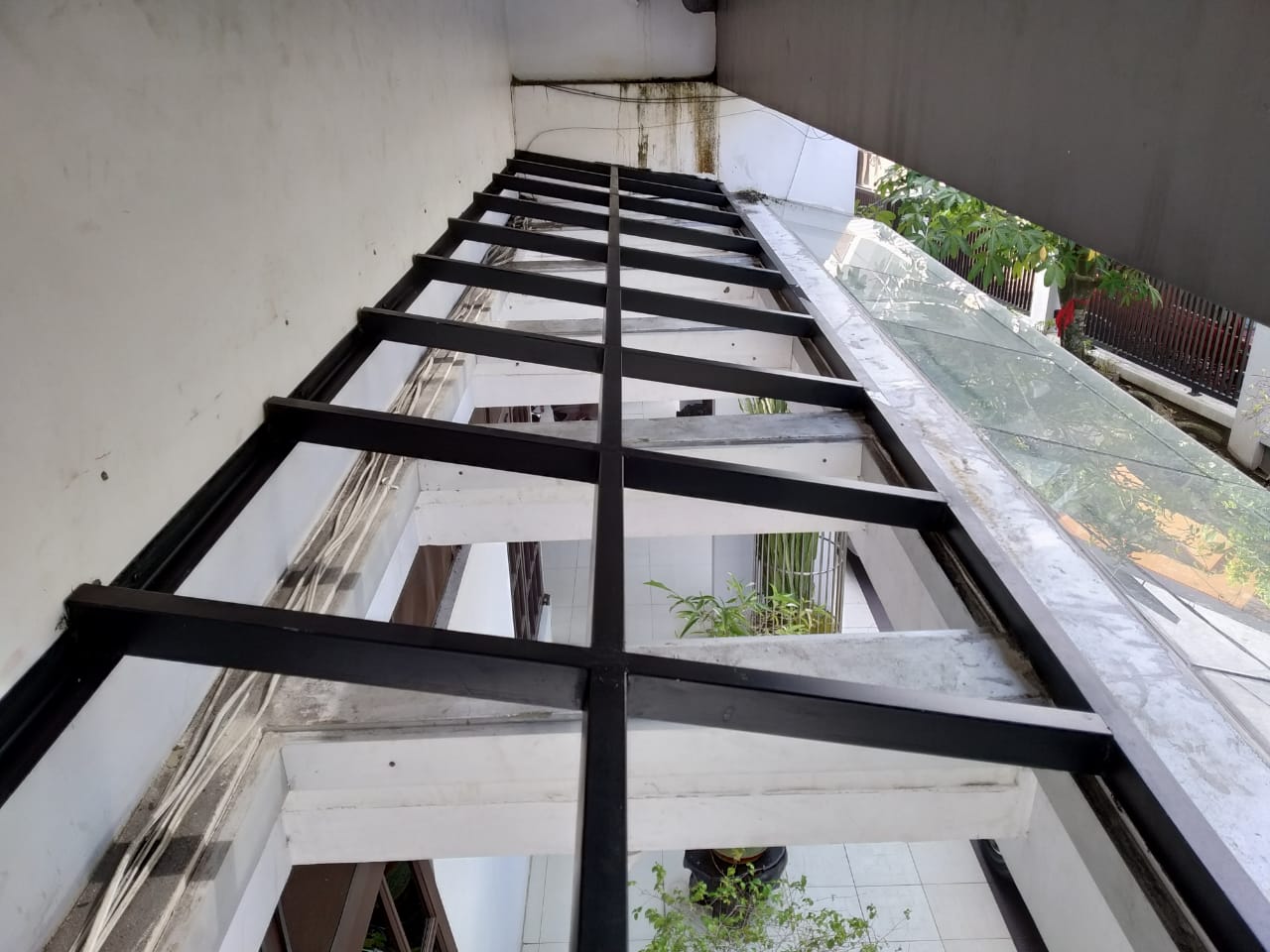 Kanopi Kaca Afen - Dokumentasi Proyek